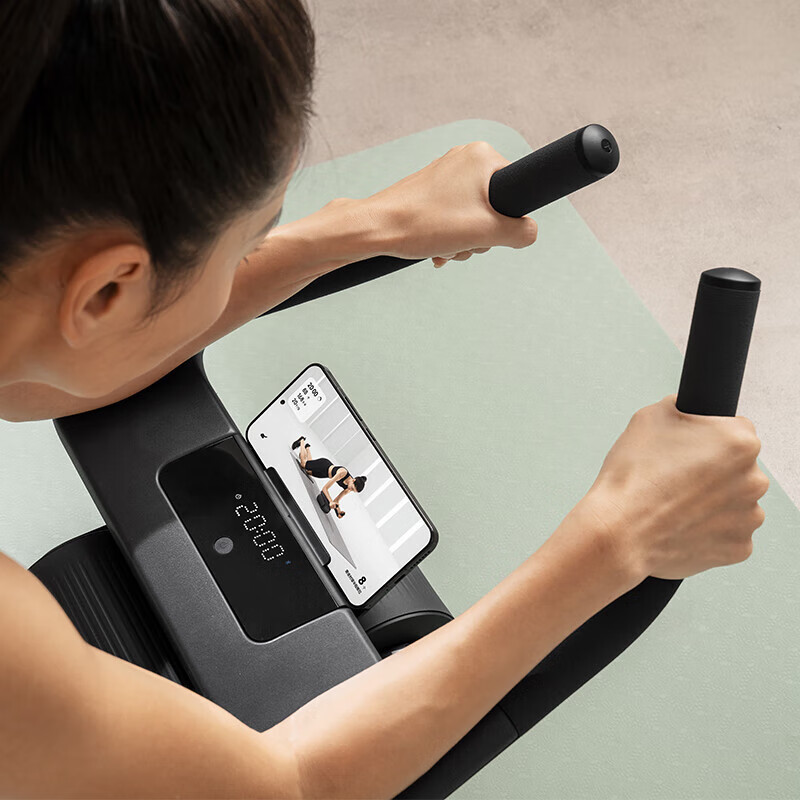 Xiaomi Mijia Smart Abdominal Wheel Widened Automatic Rebound Fitness Shaping Home Version Mijia APP Sports Data Mijia Smart Abdominal Wheel