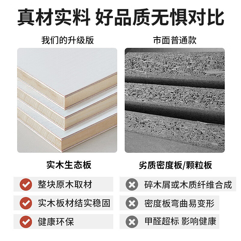 KULIN solid wood bookshelf bookcase floor-standing wall storage rack home living room with door 1.8 meters cabinet dark walnut color 100cm