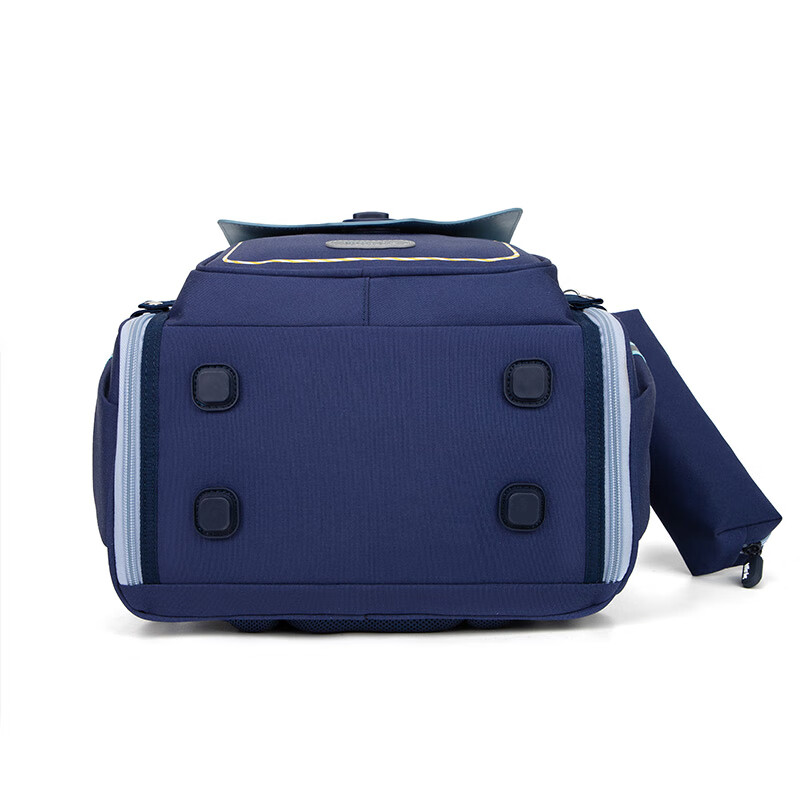 Walker Shop Light Luxury New Primary School Bags 1 to 6 Grades Spine Protection and Burden Reduction Boys and Girls Backpacks British Style Comfortable Backpacks Navy Blue Large Size Recommended for Grades 2-6 Default Size