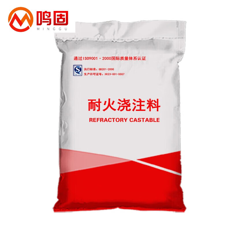 Minggu refractory mud emergency refractory cement stove refractory mud refractory soil high temperature resistant material boiler brick high temperature material 10 catties/bag CW036859