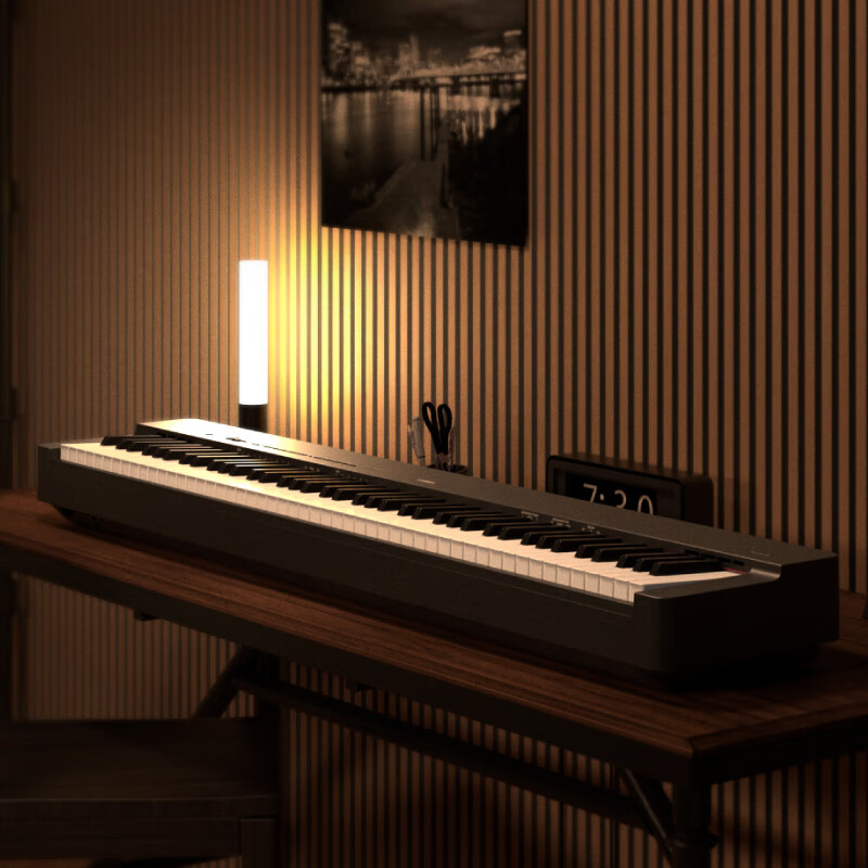 Yamaha (YAMAHA) P223 electric piano with 88 keys for adults and children, portable intelligent P223 host + wooden frame + three pedals