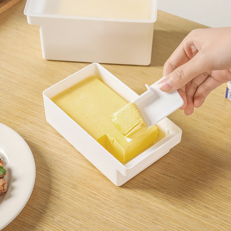 Badger butter box distribution box storage box with lid refrigerator storage box slicer cheese cheese cutter large