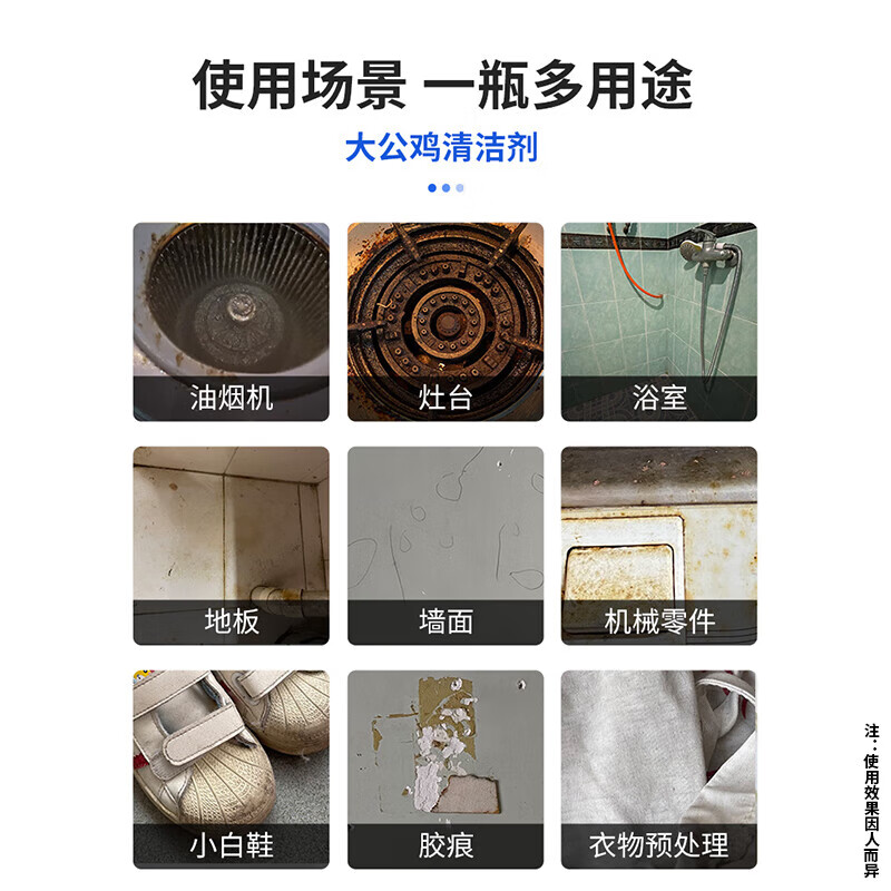 CHENGYEDINGDING Big Rooster Oil Cleaner Kitchen Heavy Oil Cleaner Range Hood Cleaner Multifunctional Chicken Head Decontamination Butler