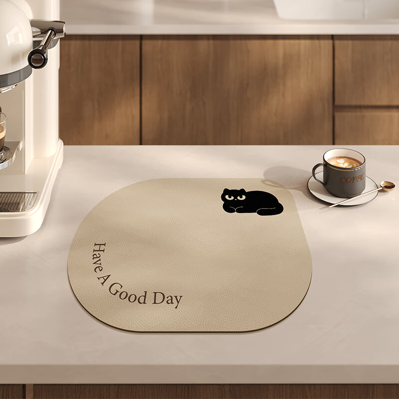 Slowly talk about dining table mats, oil-proof, water-absorbent, no-wash, anti-scalding table protection mats, coffee table mats, kitchen table drain mats 30*40cm