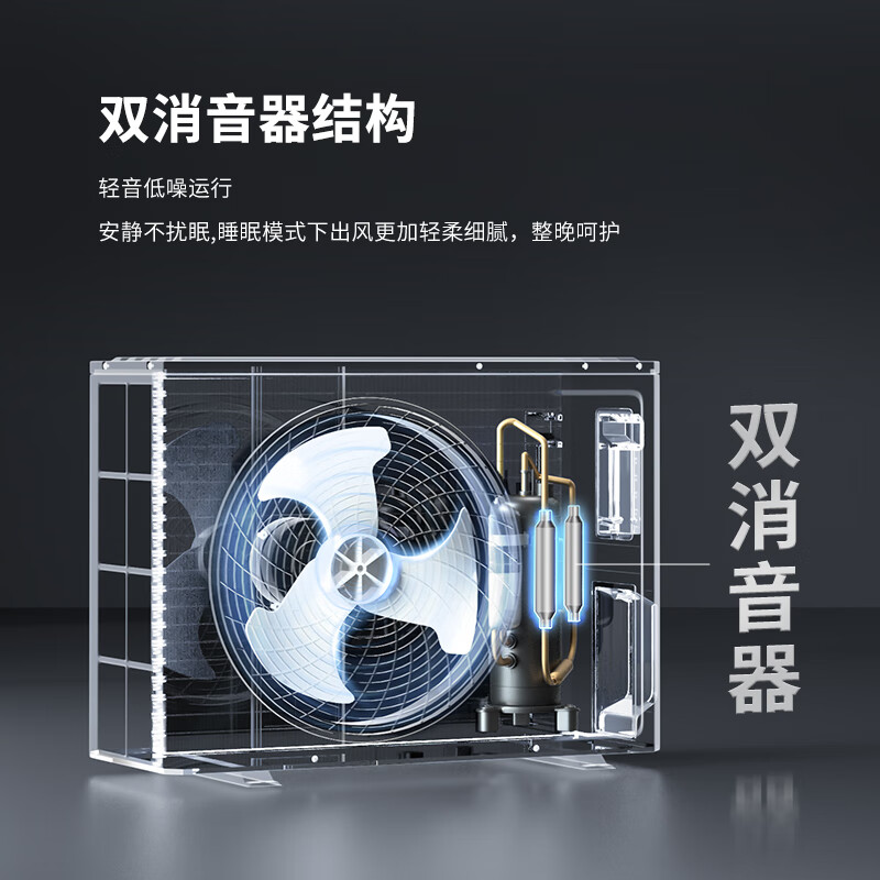 Xinfei air conditioner 2 HP, true power saving, first-class energy efficiency, variable frequency heating and cooling, pure copper tube, national subsidy, trade-in for new household air conditioner KFR-50GW/G22BPA22-1