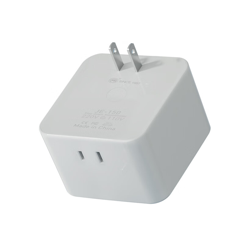 Shun 150VA pure copper transformer 220V to 110V portable small power voltage converter imported from the United States and Canada for domestic electrical appliances wireless belt switch JDZY-E1501