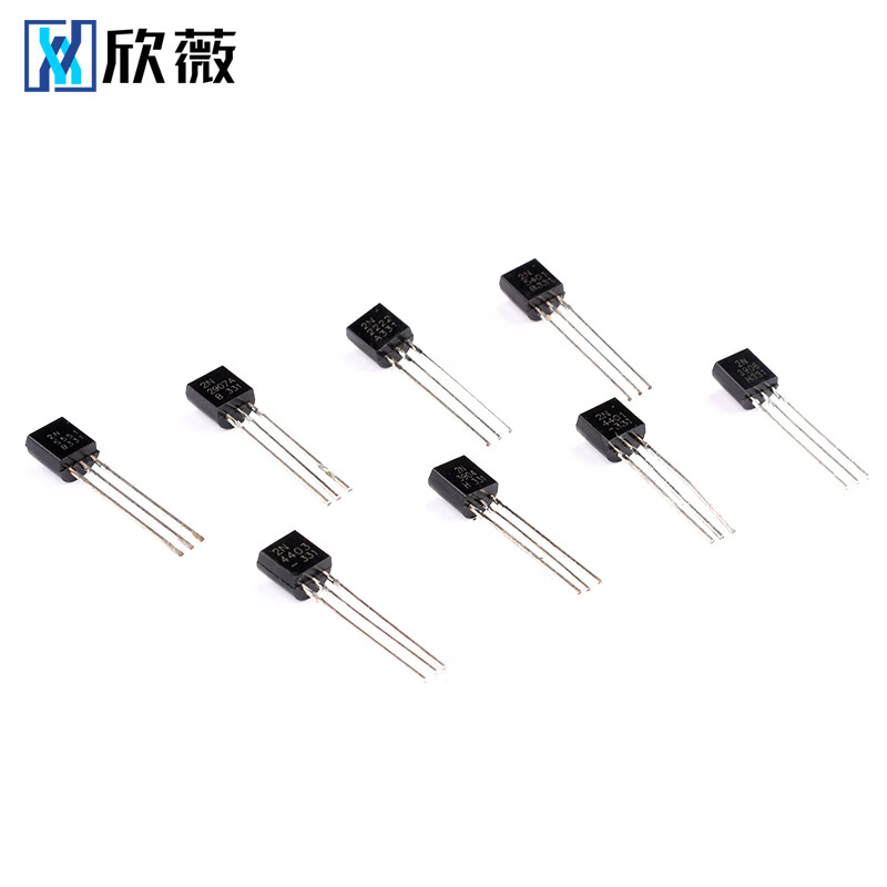 2N2222A 3904 4401 5551 2907A 3906 4403 5401 direct plug TO-92 2N2222 direct plug NPN type (50 pieces)