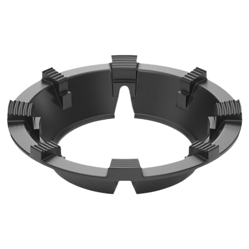 Suitable for boss gas stoves, fire gathering windshield, gas stove energy-saving ring, stove top, household anti-slip bracket, milk pot holder, striped 2 4-claw + 1 milk pot holder, double anti-slip