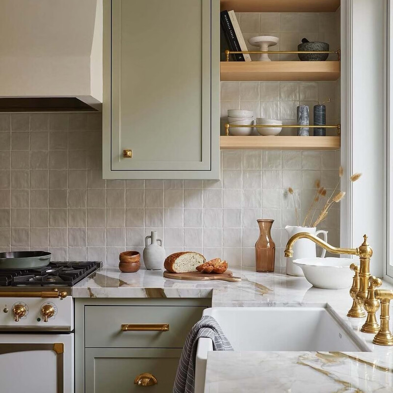 Zolali whole house custom cabinets, custom stove cabinet combination cabinets, L-shaped U-shaped wall cabinets, kitchen cabinets, overall custom-made integrated countertops