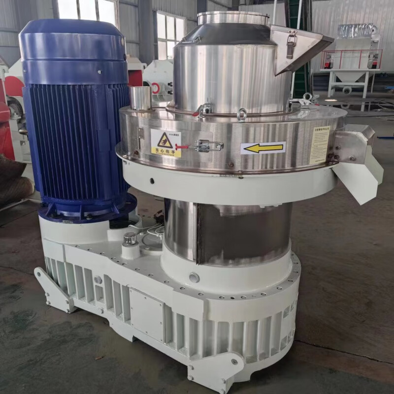 Pupan biomass fuel pellet production machine wood pellet machine granulator sawdust straw briquetting machine fully automatic large 470 type deposit