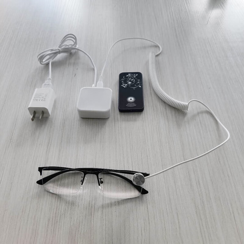 Zhitiao smart VR glasses anti-theft chain AR display MR anti-lost rope alarm drone PICO4Ultar electronic game all-in-one remote control drag one with anti-theft device + cable (remarks for connection style when ordering)