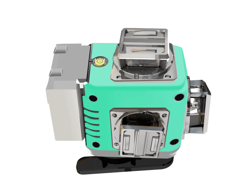 Huili Dexi's new 12-line 16-line laser level high-precision strong light thin line wall-to-ground red light outdoor 2025 power display green light 12-line wall cutting complete set