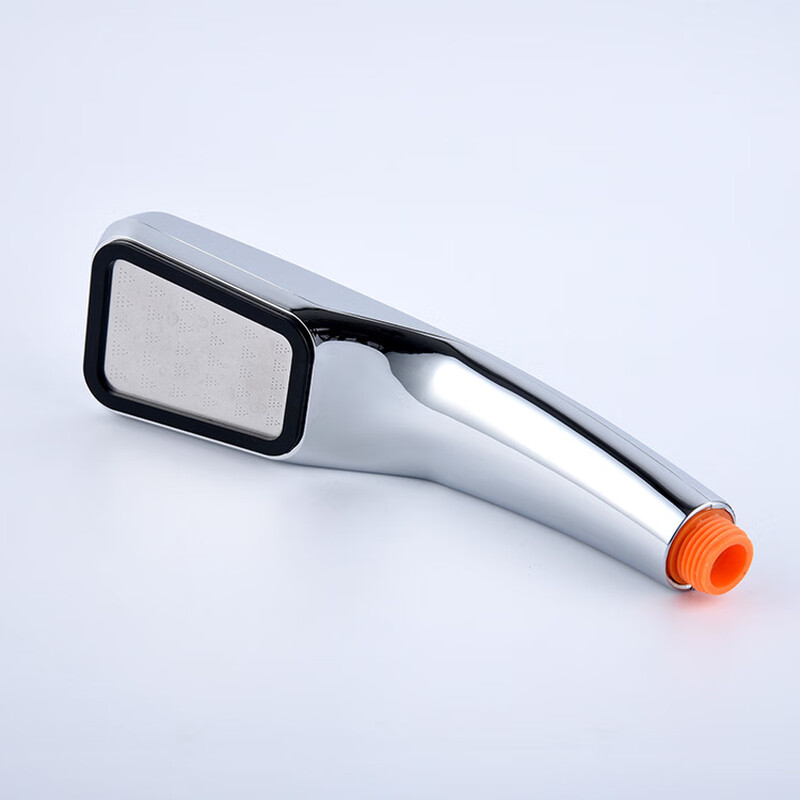 Pure powerful supercharged water-saving shower handheld 300-hole reinforced supercharged shower head bath plastic shower head 150g new material weighted shower head