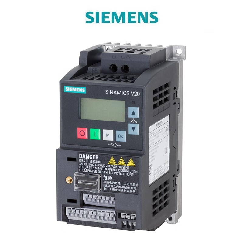 Siemens V20 inverter three-phase 0.37/0.55/0.75/1.5/2.2/3/15KW new 380V 6SL3210-5BB13-7UV1220V0