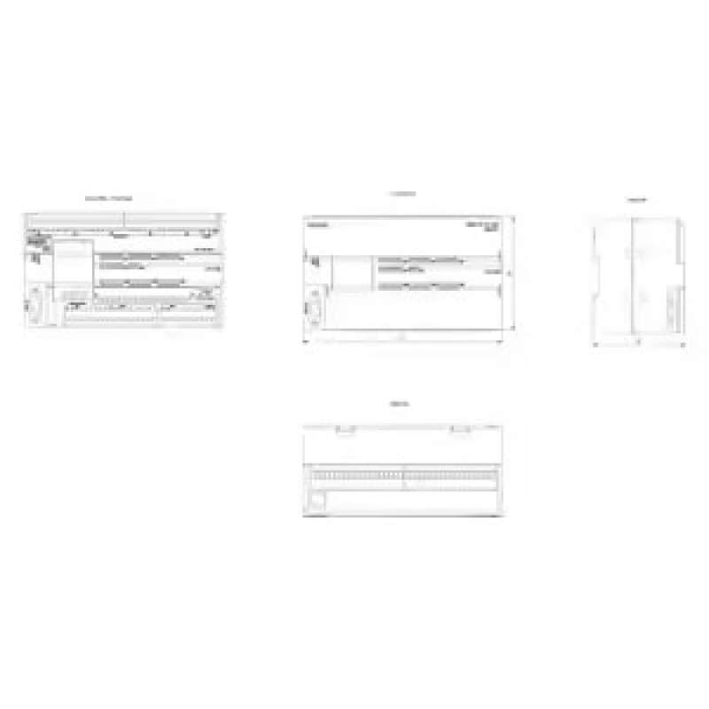 Siemens S7-200 SMART CPU ST60 DC/DC/DC 6ES7288-1ST60-0A Siemens S7-200 SMART CPU ST60