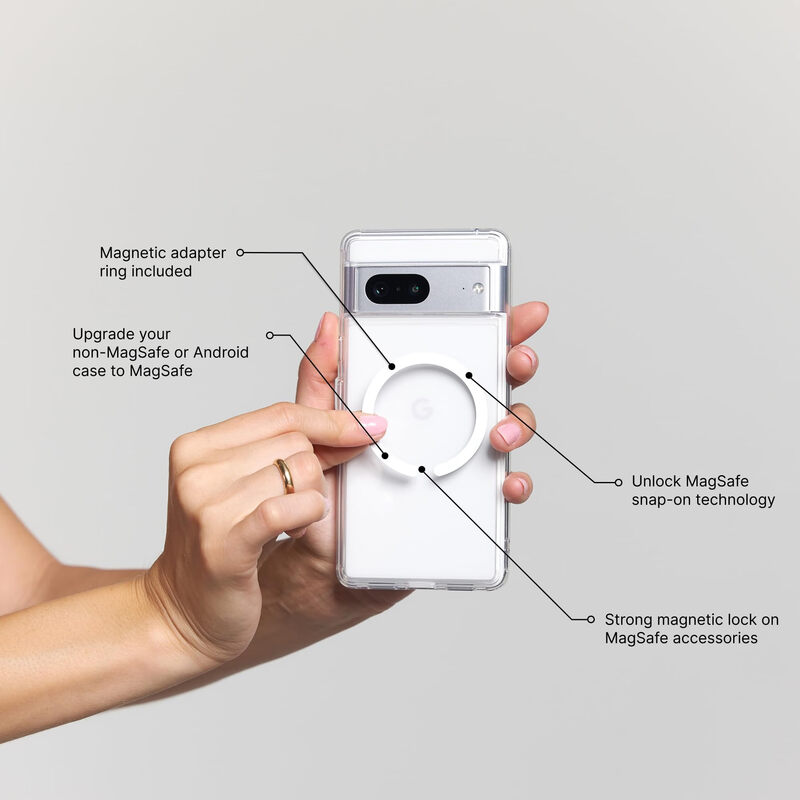 PopSockets Mobile Card Holder Magnetic Wallet MagSafe Compatible Imitation Leather Material Wireless Charging Anti-Drop Ergonomics Universal iPhone Horchata Color