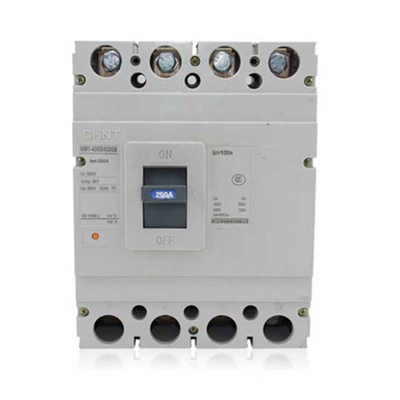 Chint plastic case circuit breaker 63A100A125A160A200A250A315400A3P4P air switch 630A 3P