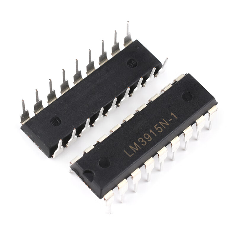 Zejie LM3915N-1 LM3915 LED bar graph display driver direct plug DIP18 package chip IC default specifications