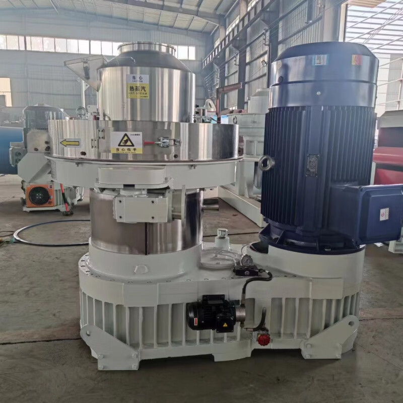 Pupan biomass fuel pellet production machine wood pellet machine granulator sawdust straw briquetting machine fully automatic large 470 type deposit