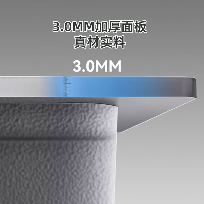 Primey washbasin kitchen sink large single-slot undercounter basin thickened 304 stainless steel side drainage dishwashing basin wide edge 800*480 | including 304 large bentonite