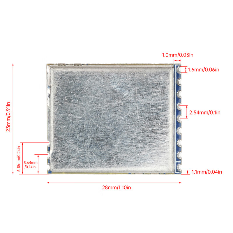 RX5808 wireless audio and video receiving module SPI control receiver remote control helicopter 5.8G reception without audio_switch control