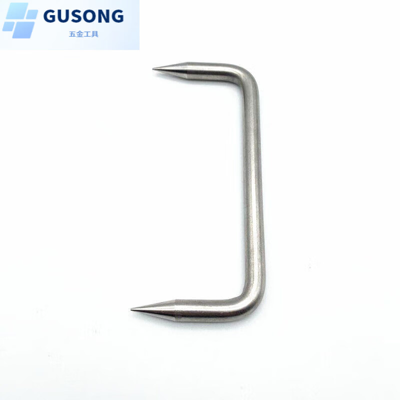 XMSJ woodworking 304 stainless steel code nails, pick nails, curium nails, boat nails, U-shaped saddle nails, construction large nails, horse king nails, M1 points 9*20*1320 pcs