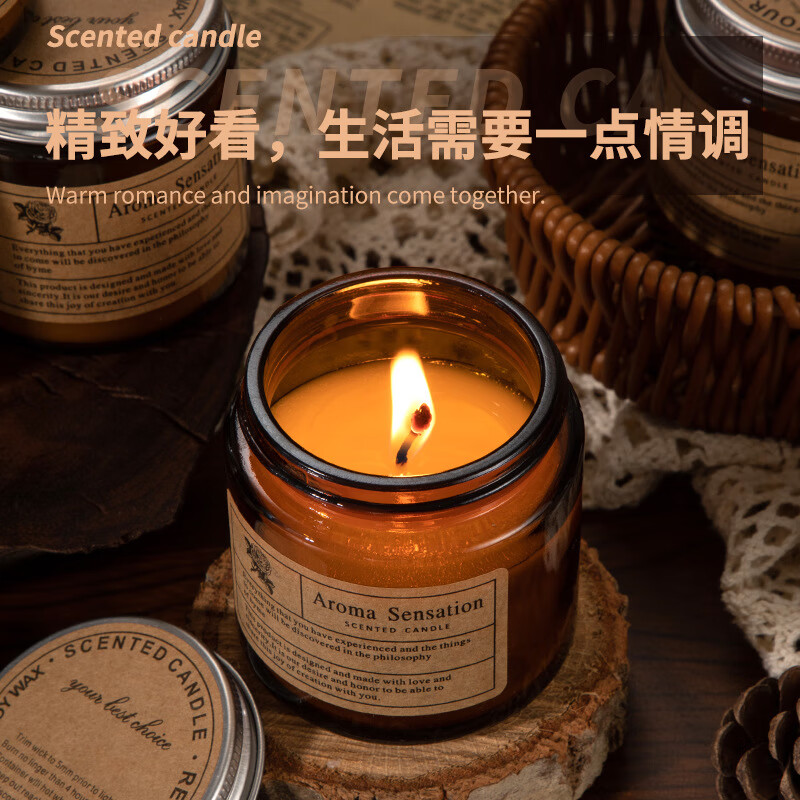 Eight seabirds scented candle gardenia flower fragrance all season hotel freesia Hilton car birthday gift souvenir fragrance