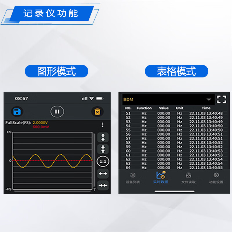 Owon Lilip Bluetooth multimeter B35T+ three and a half high precision automatic range offline recording true effective value