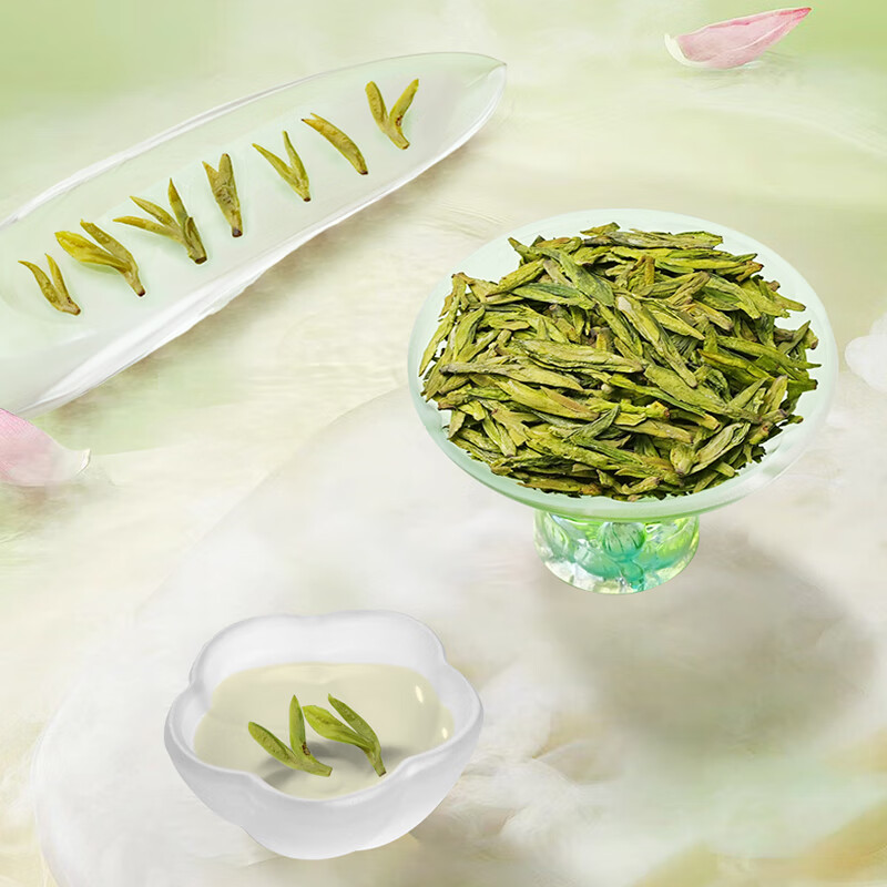 Gong brand 2025 new tea launched Authentic Mingqian AAA special grade West Lake Longjing tea 250g green tea paper packaging