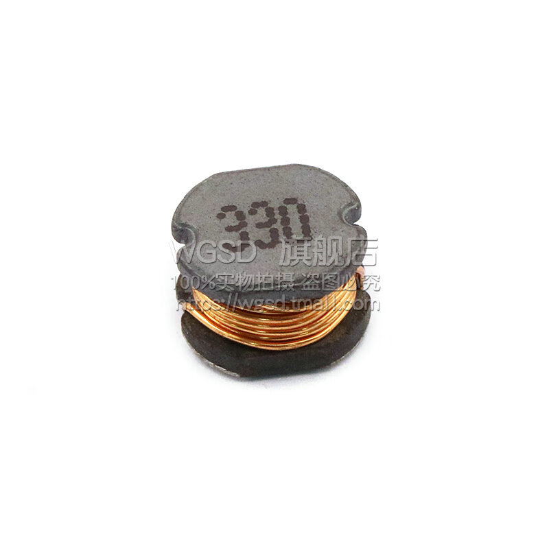 Dafuri chip power wound inductor CD75 2.2/3.3/4.7/10/15/22/33/47/68UH inductor CD75 3.3UH printed 3R3 (5 pieces)
