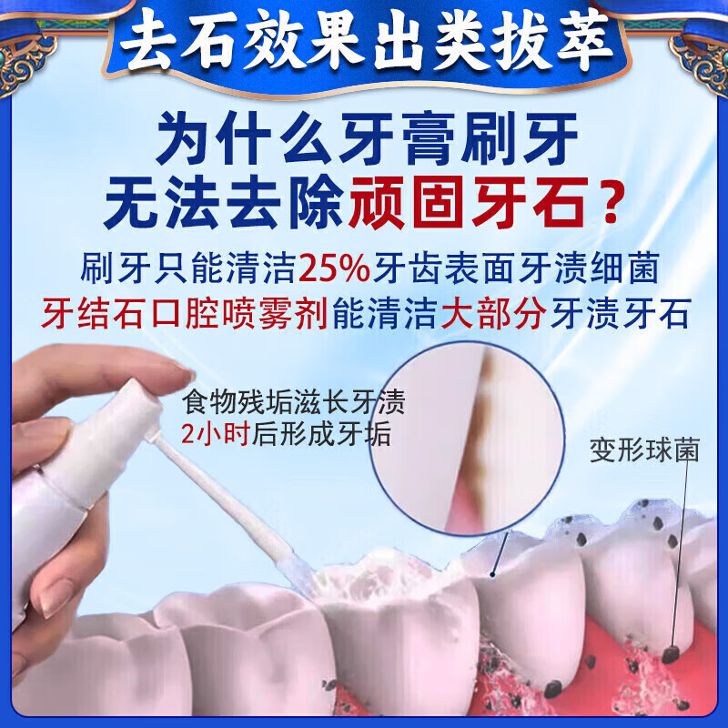 Hong Kong Pharmacy Dental Calculus Dissolving Liquid Teeth Cleaning and Yellowing Calculus Remover Tartar Calculus Removal Powerful Mouthwash 1 Bottle Quickly Improves Tartar