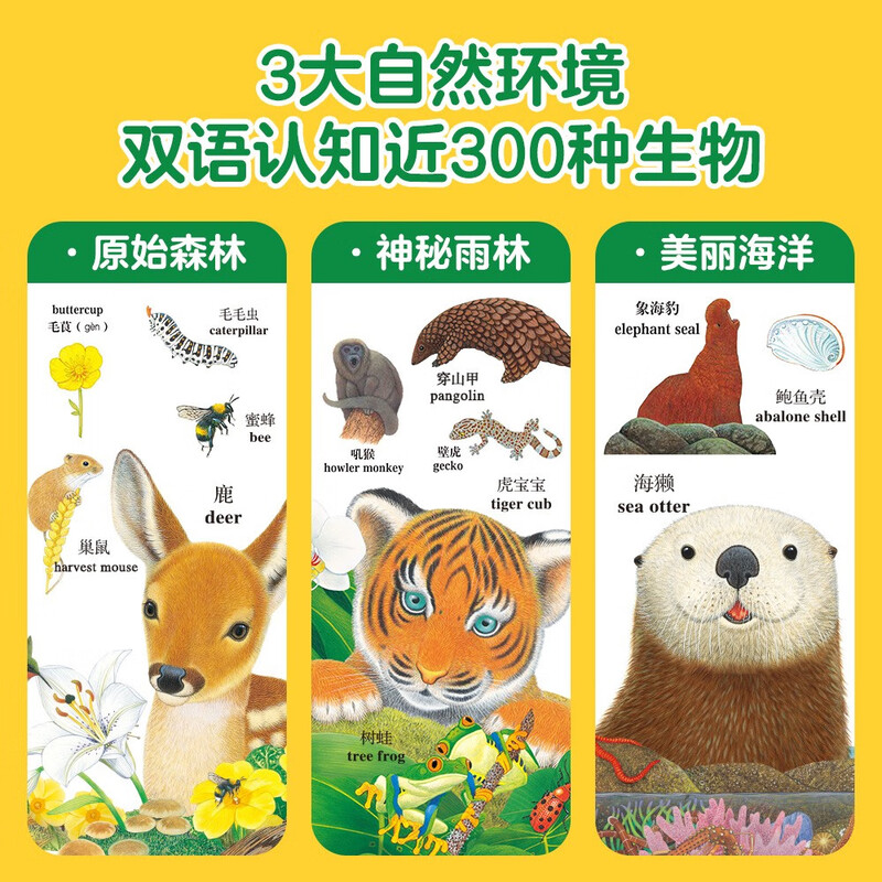 Billy the Rabbit and Friends Flip Through Book Danny the Deer + Toby the Tiger + Obie the Otter (3 volumes) can be read on demand. Fun early education bedtime story book for children aged 1-3 years old. Children's book for enlightenment. Flip through the book.