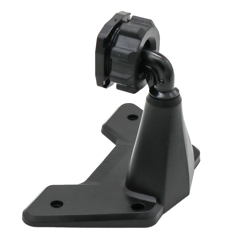 Lutu 10-inch vehicle monitor bracket truck four-way monitoring and recorder all-in-one hoisting seat mounting fixed black