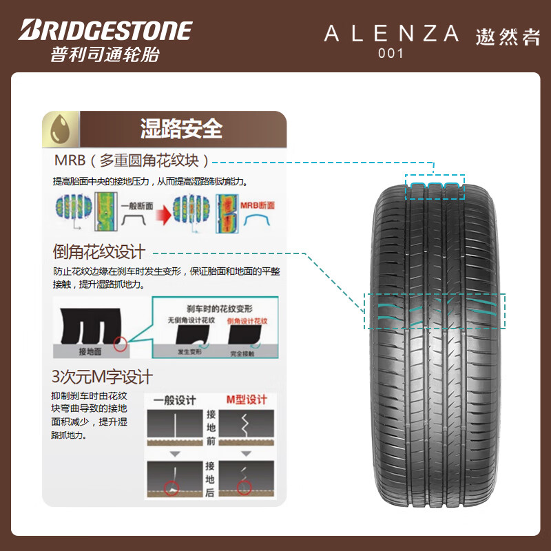Bridgestone car tires 245/50R19 105W XL A001 RFT run-flat tire original for BMW X3