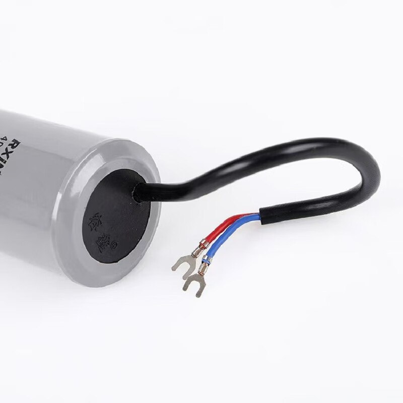RXiN Rongxin CD60 450VAC 400uf cable type single-phase motor starting capacitor suitable for water pumps/motors/air compressors/cranes, etc.