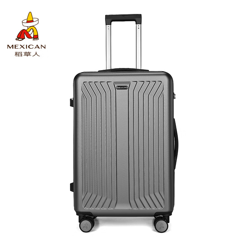 Scarecrow suitcase 26-inch men's and women's universal wheel trolley case password box large-capacity suitcase leather suitcase shipping box