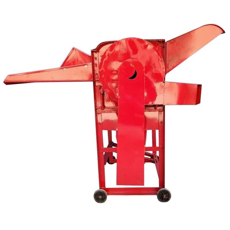 CLCEY electric small soybean thresher household rapeseed sorghum thresher three-separation belt exhaust rice threshing machine 500 type without motor