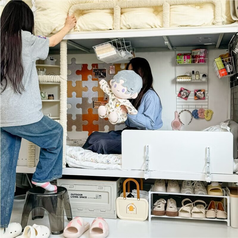 Raft core bed table foldable suspended wall-mounted side student dormitory bed laptop table lazy table bedside folding baffle 1x1x1 inch