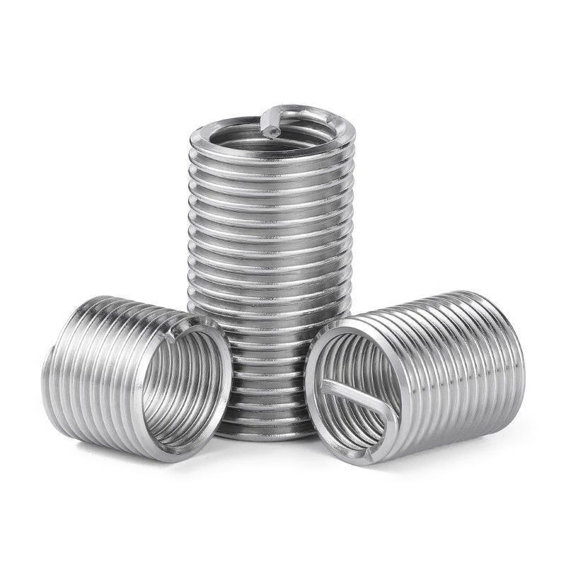 Shantou Lincun thread protective sleeve stainless steel braces wire thread sleeve screw sleeve steel braces braces M12*1.75 pitch*2.5D (200 pieces)