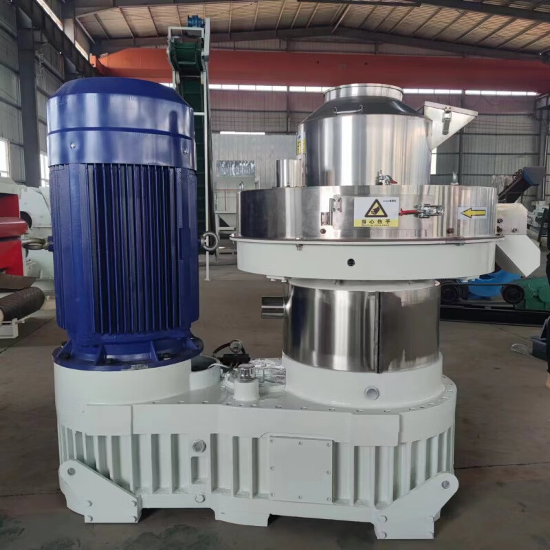 Pupan biomass fuel pellet production machine wood pellet machine granulator sawdust straw briquetting machine fully automatic large 470 type deposit