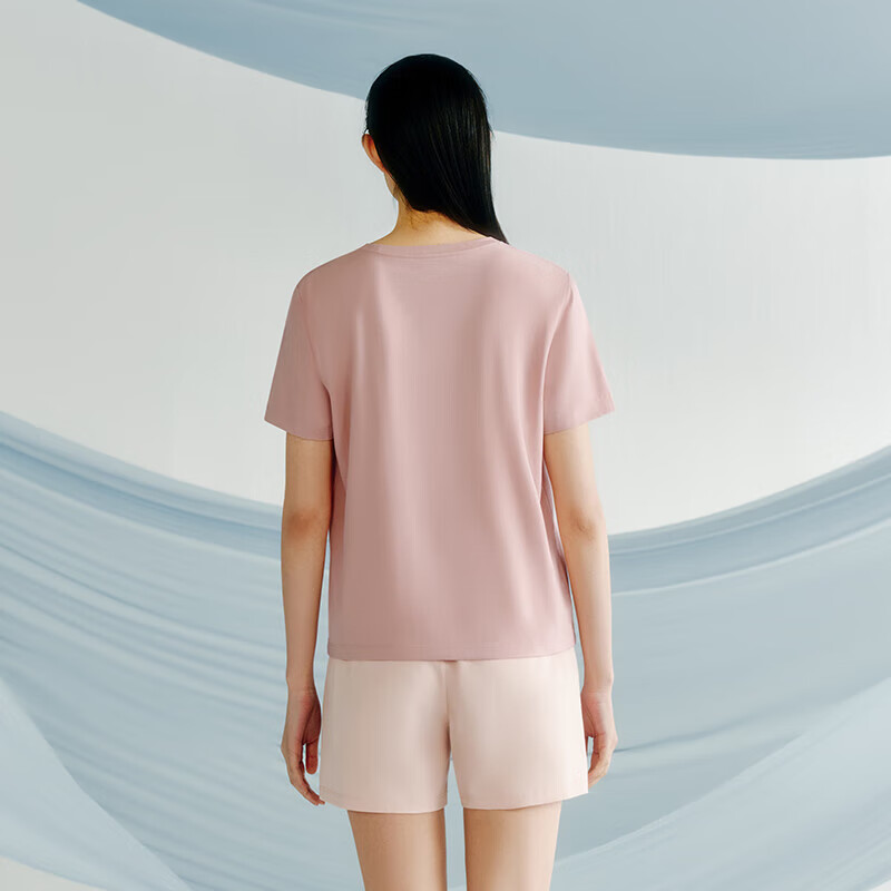 Sangun 2-pack short-sleeved T-shirt for women in summer antibacterial and cool ice spring cotton round neck thin breathable white bottoming shirt Tianji White + Tianji White L