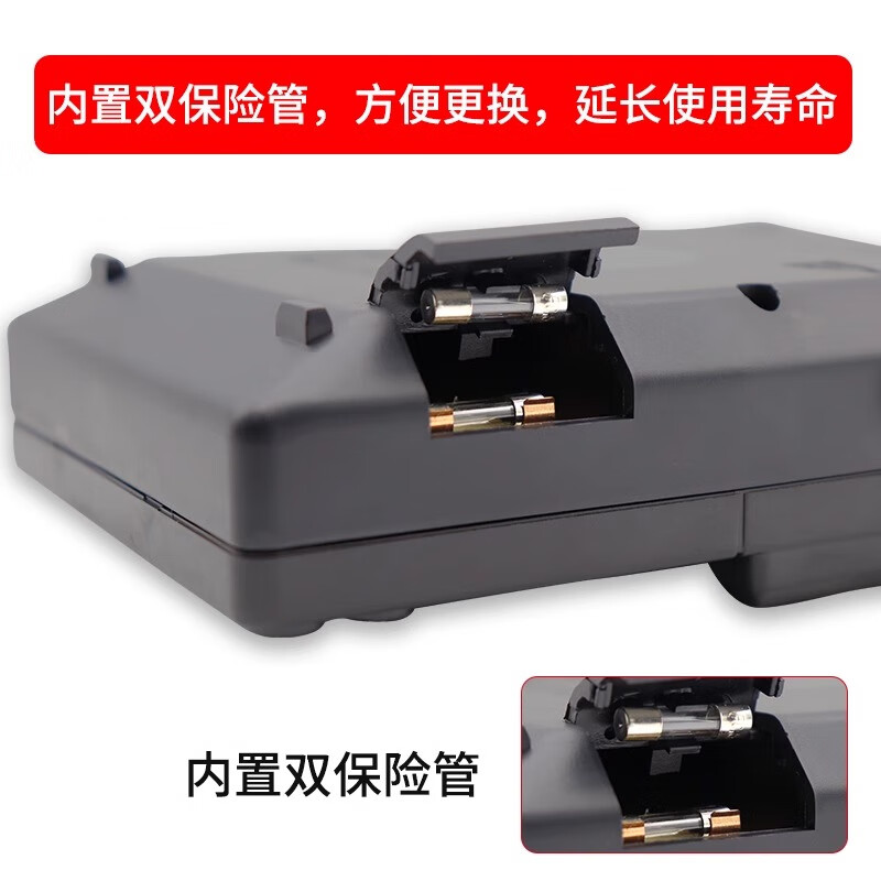 NJTY Nanjing Tianyu MF47 pointer multimeter internal magnetic mechanical meter high precision anti-burn full protection circuit MF-47 standard type (with battery) comes with fuse