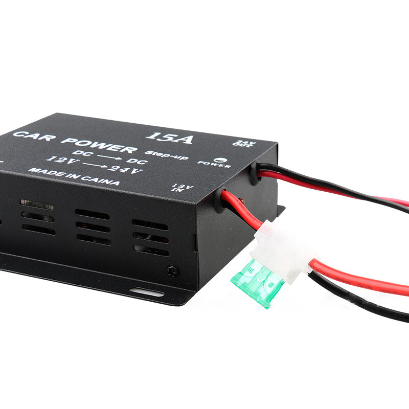 Anliju Automobile 12V to 24V booster car power converter high power 12V to 24V converter 25A high power
