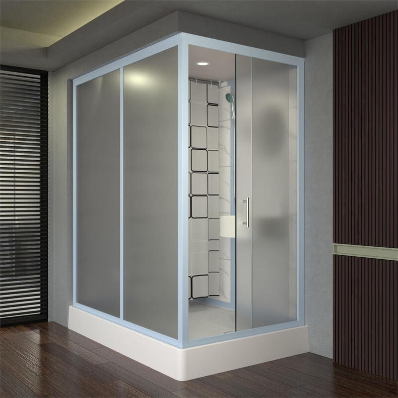 Jomoo's new integrated shower room bathroom integrated toilet mobile integrated bathroom household partition door waterproof toilet 170*120 side door with toilet and no steam