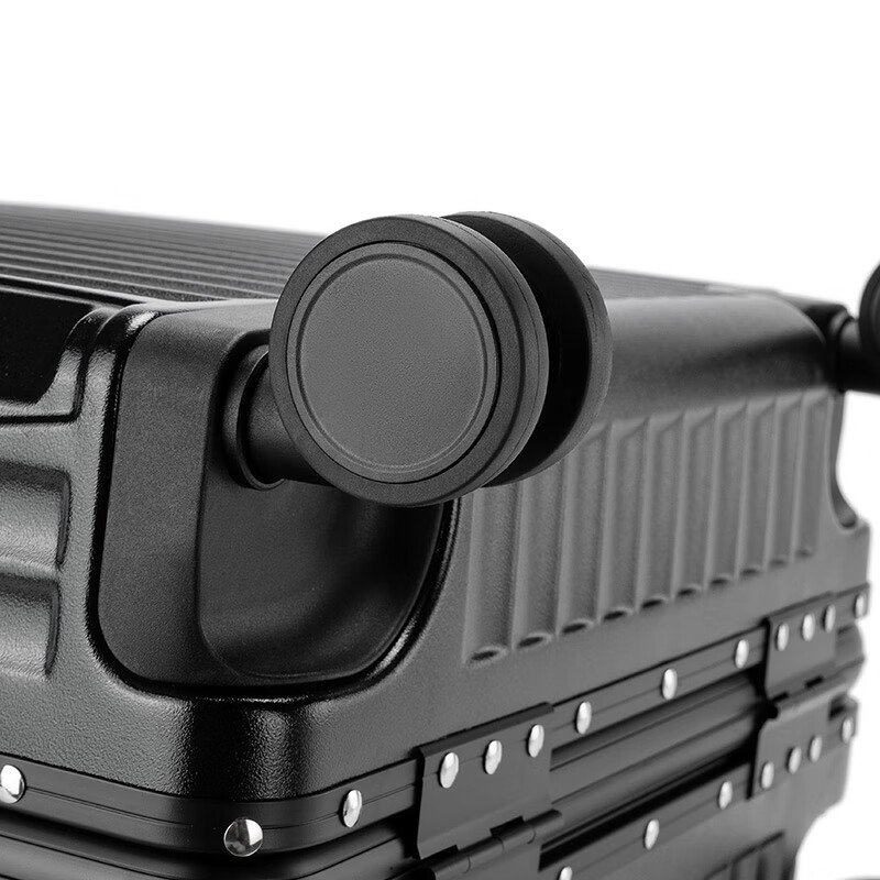 Walker Shop Light Luxury Brand Luggage Men's and Women's Aluminum Frame Carry-on Case Small Trolley Case Short-distance Business Travel Password Box White 16 Inches