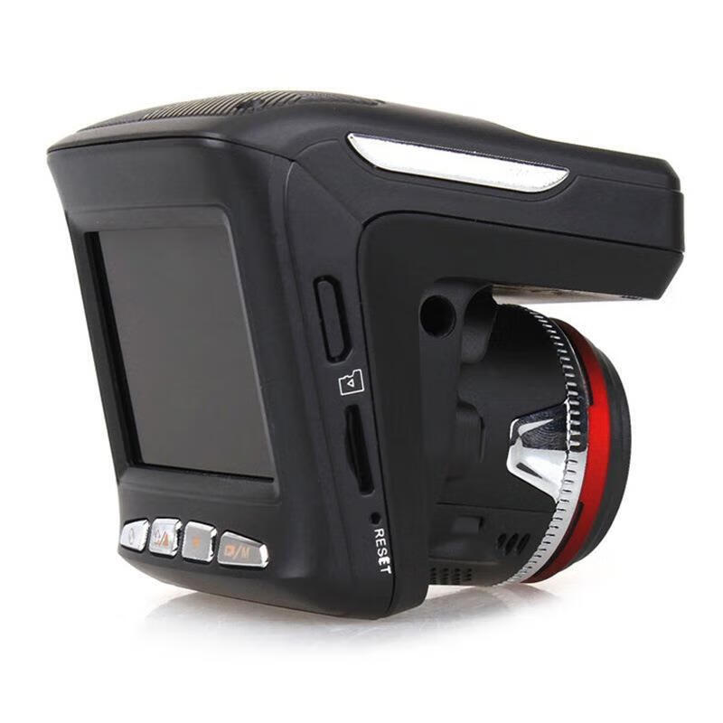 X7 two-in-one driving recorder electronic dog warning mobile speed radar monitoring bilingual... Milky white dual lens