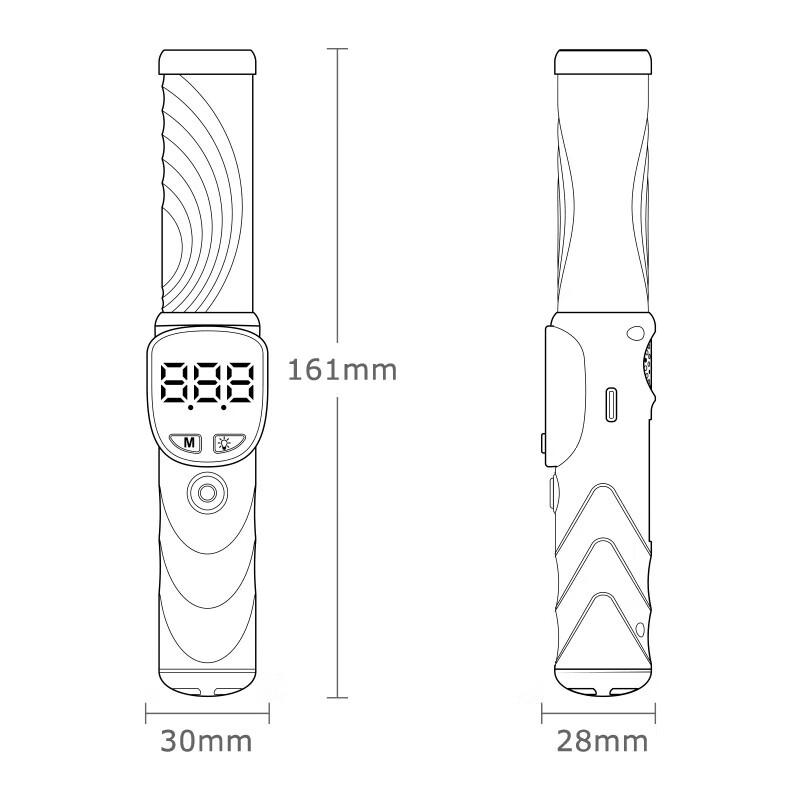 Car light check drunk driving high-precision alcohol tester alcohol tester traffic special detector test drunk driving blower portable model