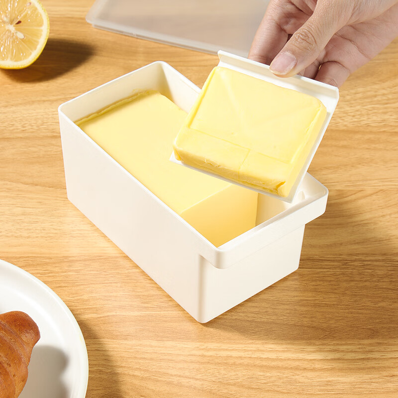 Badger butter box distribution box storage box with lid refrigerator storage box slicer cheese cheese cutter large