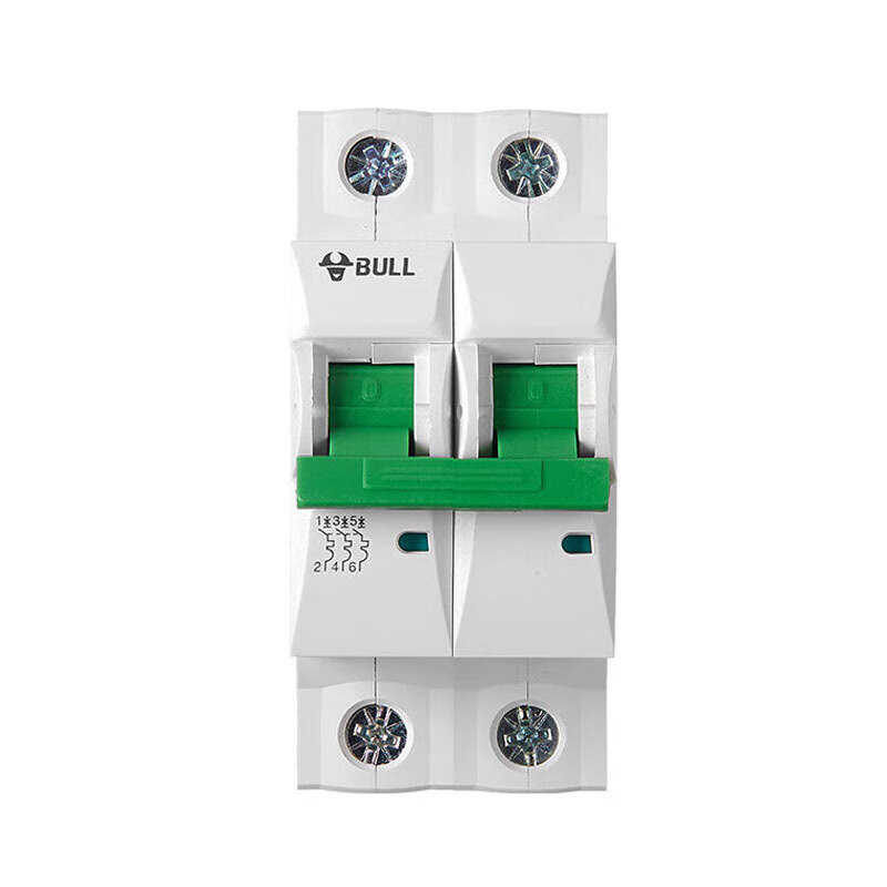 Bull air switch series C type circuit breaker 2P narrow body high power circuit breaker switch 80A 2P