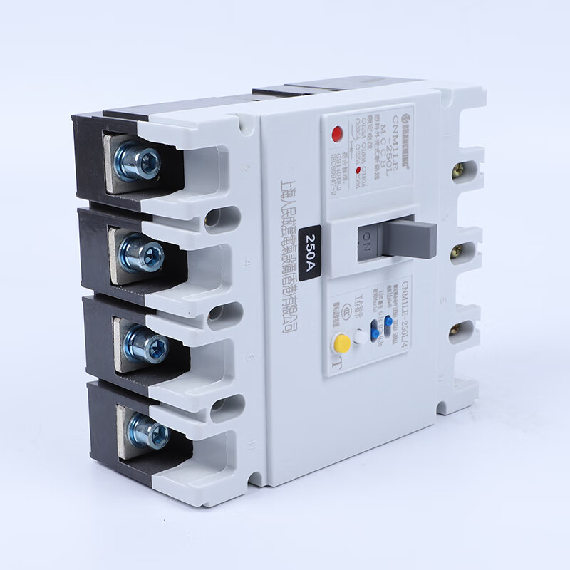 Shanghai People's three-phase four-wire leakage protector CM1LE-250/4300 air switch leakage protection 225A200A 250A 4p